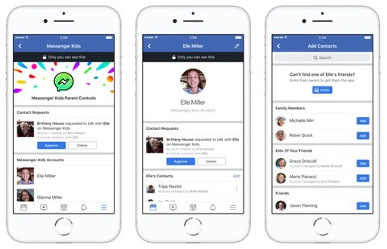 Facebook 'Messenger Kids' app is Ad-free & managed by parents