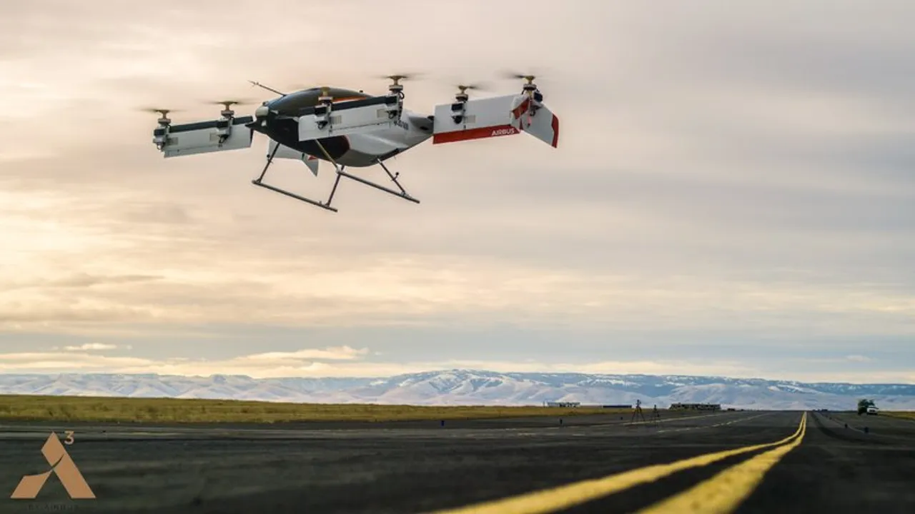 Airbus' self-flying car completes its first test