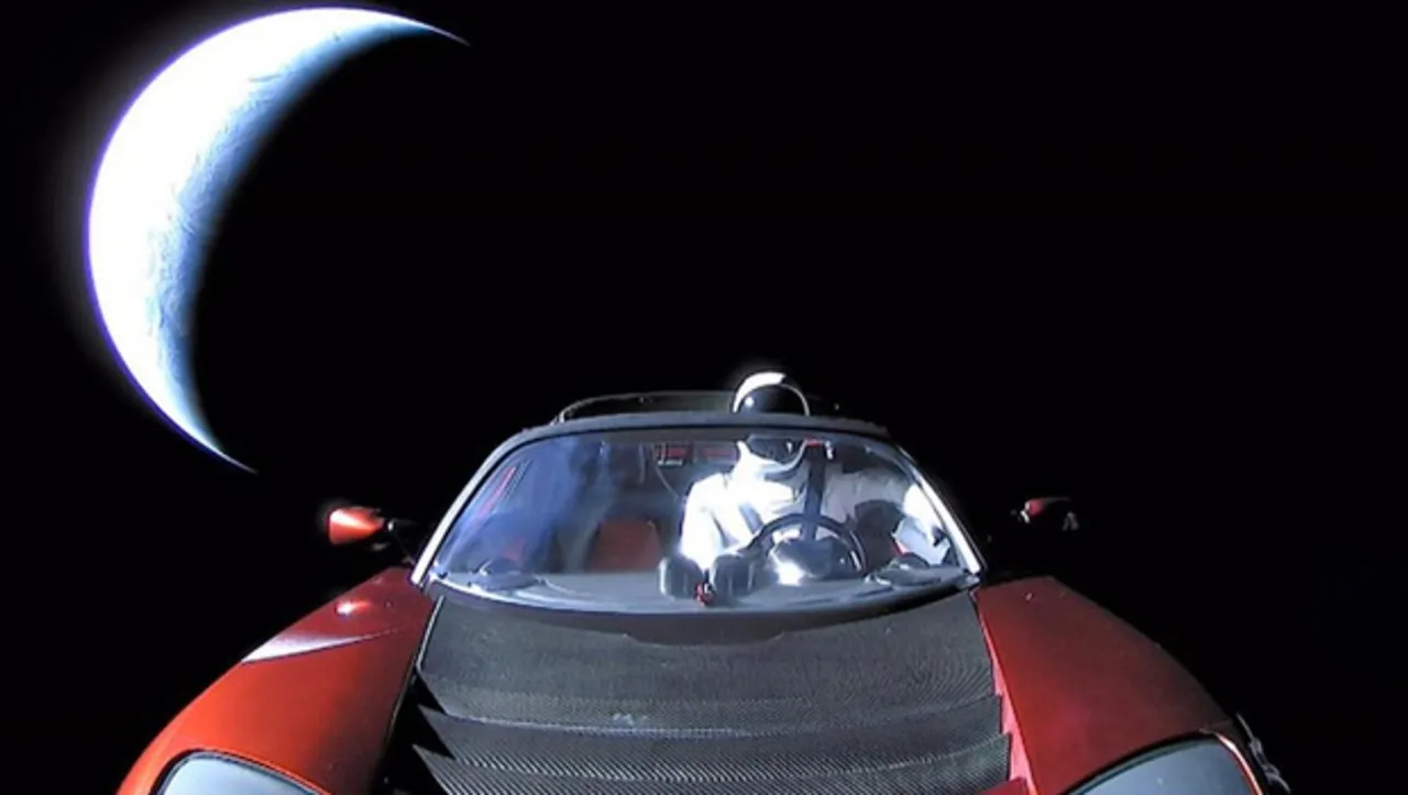 Now you can track Tesla Roadster's journey into space