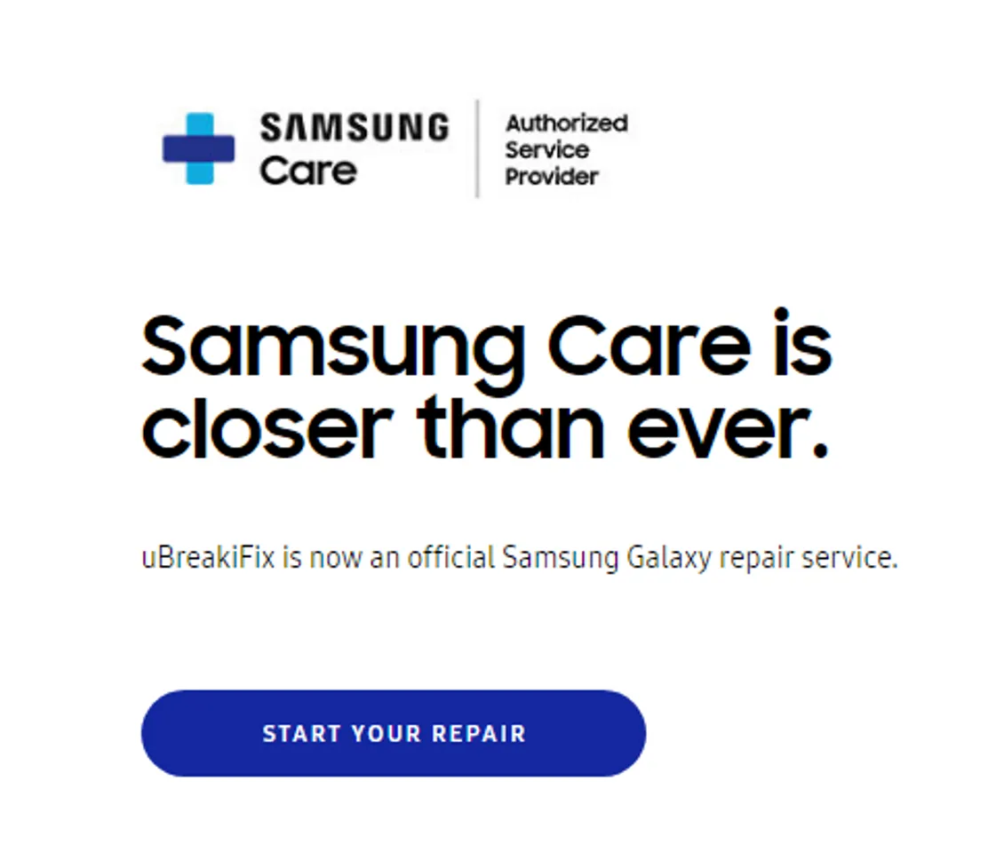 Samsung teams up with uBreakiFix to fix damaged phones