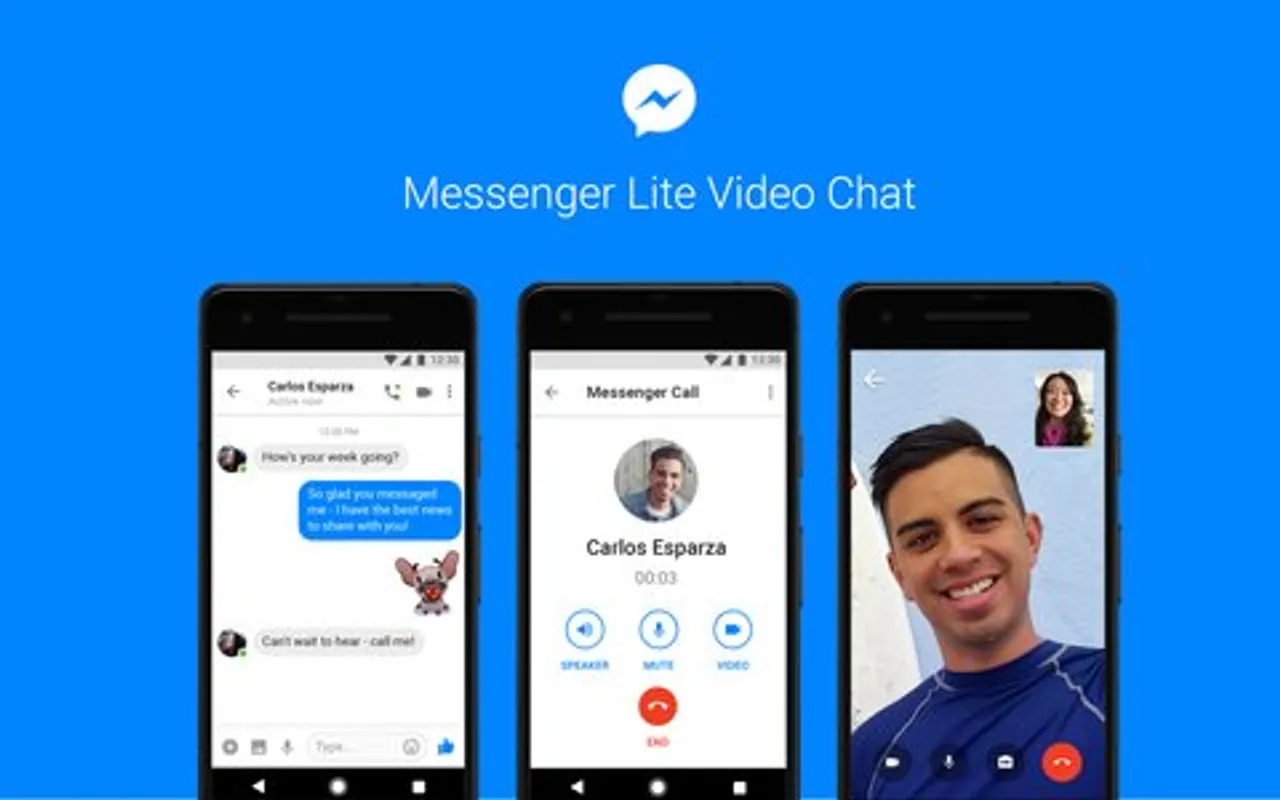 facebook brings video chat support for Messenger Lite