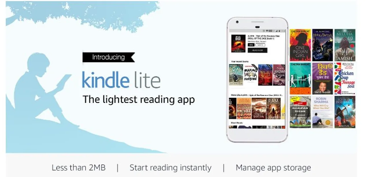 Amazon Kindle Lite app for Android launched in India