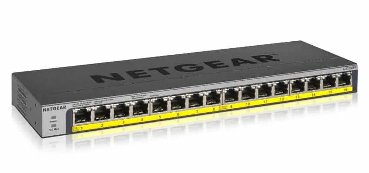 Netgear Launches Gs116lp and Gs116pp Gigabit Ethernet Unmanaged Switches
