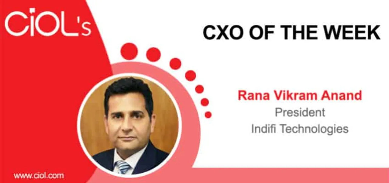 CXO Of The Week Rana Vikram Anand President Indifi Technologies