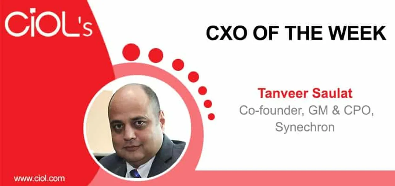 CXO of the week Tanveer Saulat, Co-founder and CPO, Synechron