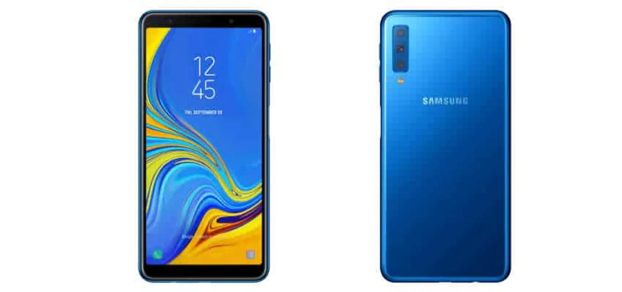 Triple Camera Smartphone Samsung Galaxy A7