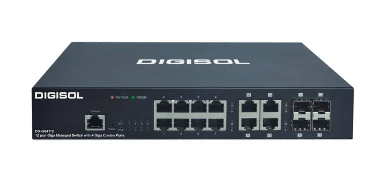 DIGISOL launches 8 Port Gigabit Ethernet Smart Managed Switch with 4 Combo Ports