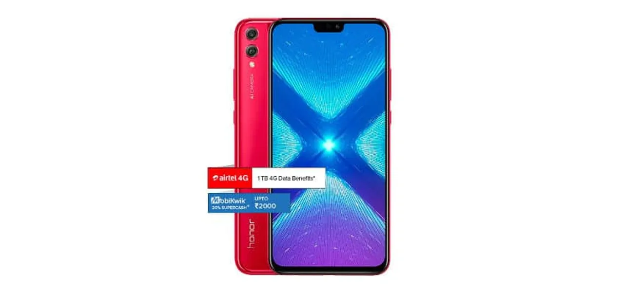 Honor 8X Red Variant