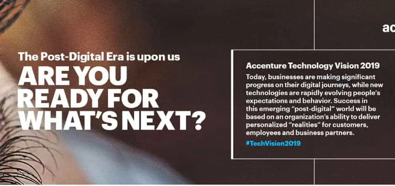 Tech Vision 2019 Infographic - Accenture technology trends redefine businesses opportunities