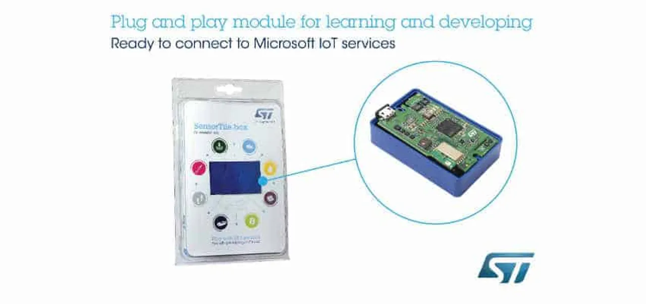 STMicroelectronics brings SensorTile - The flexible IoT Plug and Play module