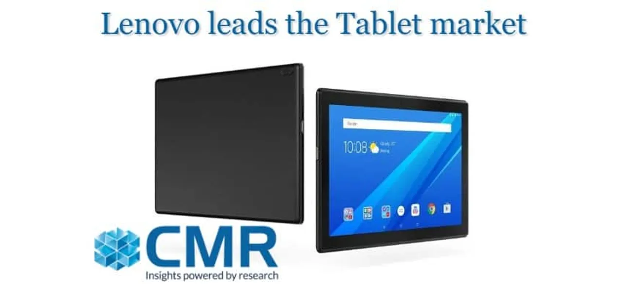 Lenovo Tab leads the Tablet market