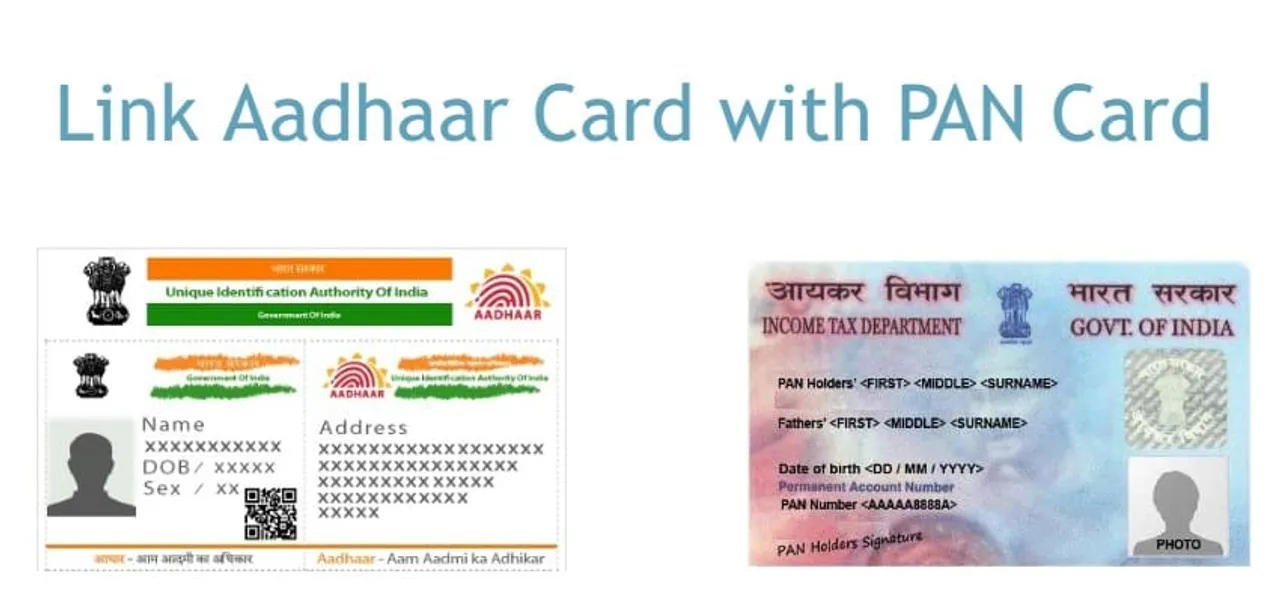 link Aadhaar card with PAN card