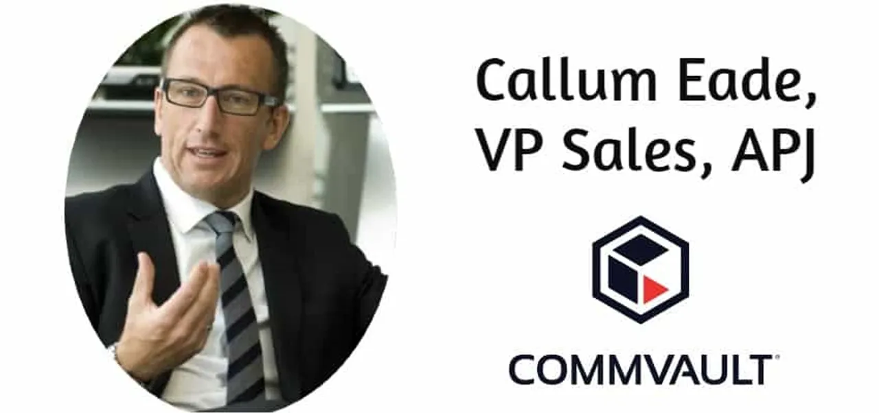 Commvault announced appointment of Callum Eade