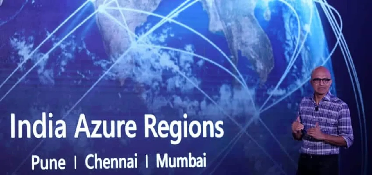 Satya Nadella at Future Decoded, Tech Summit in Bangalore