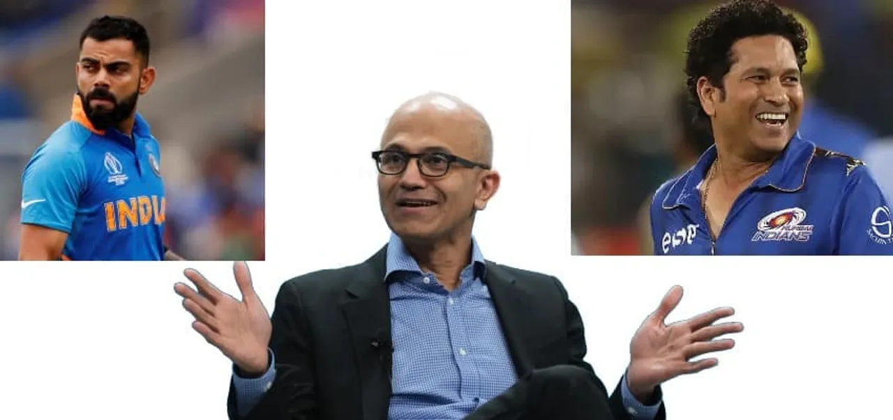 Who is the better batsman - Virat Kohli or Sachin Tendulkar? Microsoft CEO Satya Nadella has an epic reply
