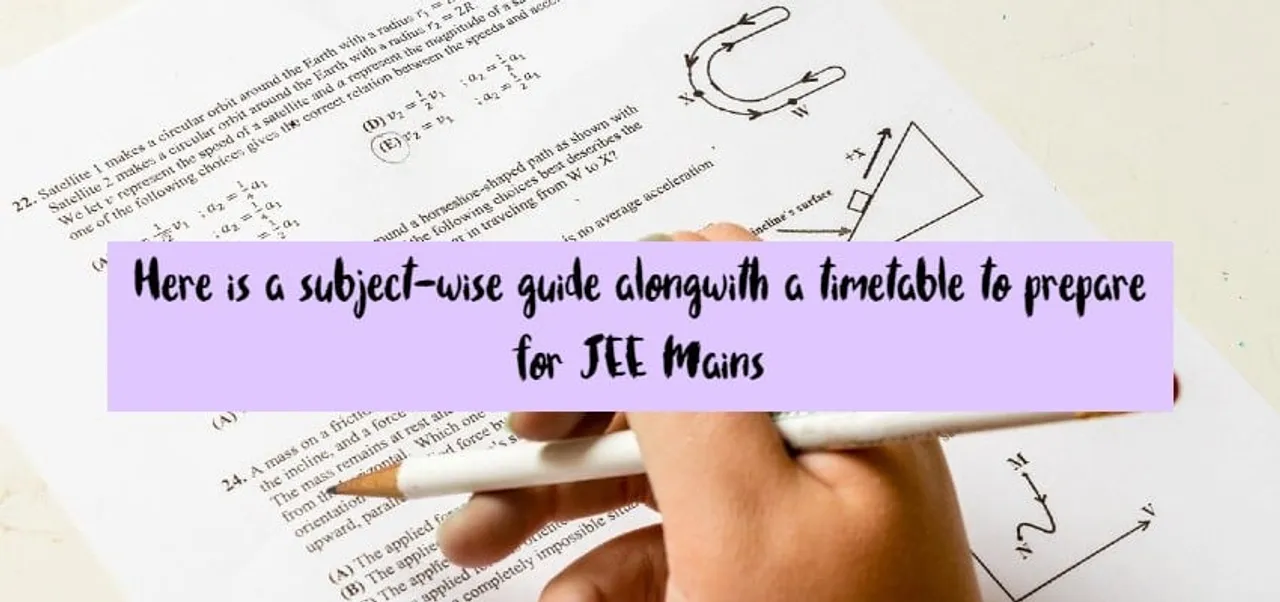 JEE Mains 2020: How to prepare now that only one month is left? Here is a subject-wise guide alongwith a timetable