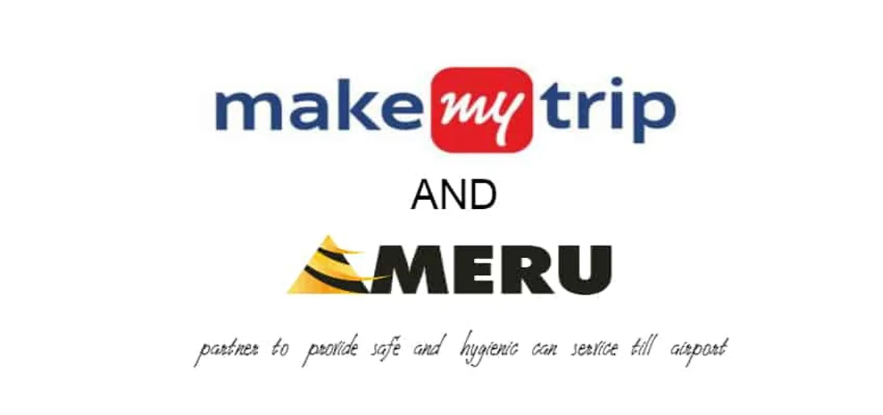 MakeMyTrip and Meru partner to offer ultra-sanitized airport cab service for safe & seamless travel