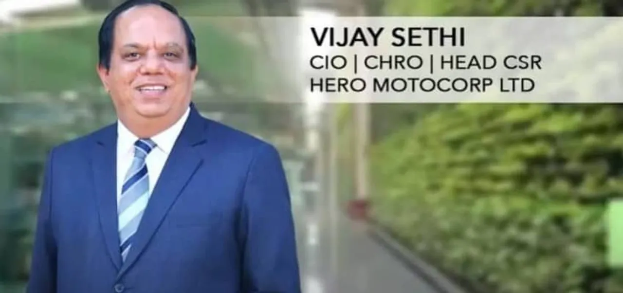 Hero MotoCorp CIO and CHRO Vijay Sethi quits; the two positions filled provisionally