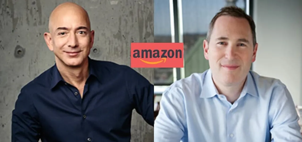 Jeff Bezos and Andy Jassy