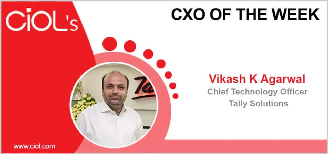 CxO of the Week: Vikash K Agarwal, Chief Technology Officer, Tally Solutions