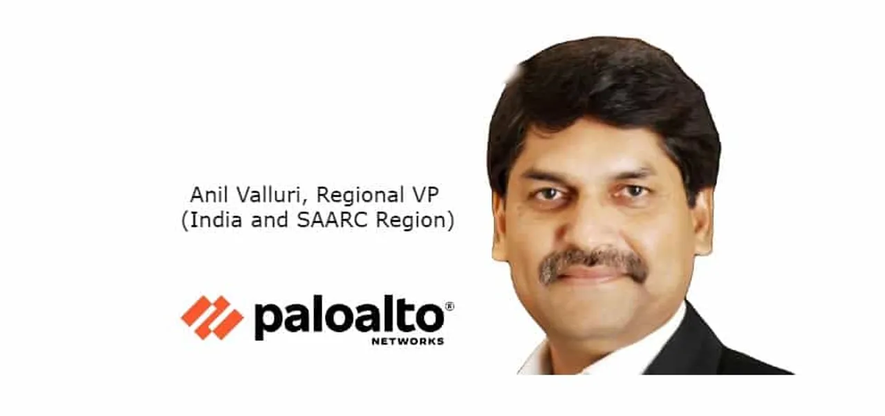 Palo Alto Networks Appoints Anil Valluri as Regional VP (India and SAARC Region)