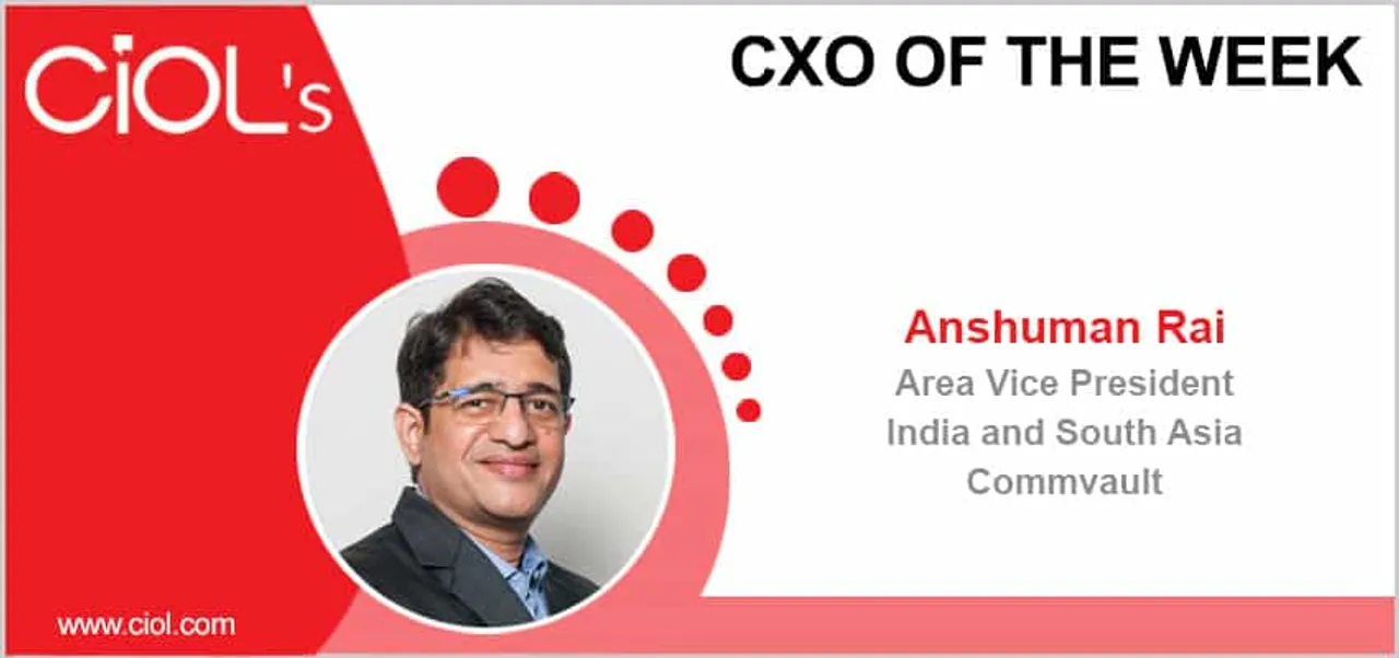 Anshuman Rai, Commvault