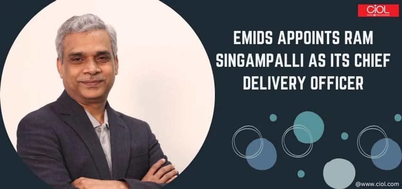 Emids Appoints Ram Singampalli as its Chief Delivery Officer