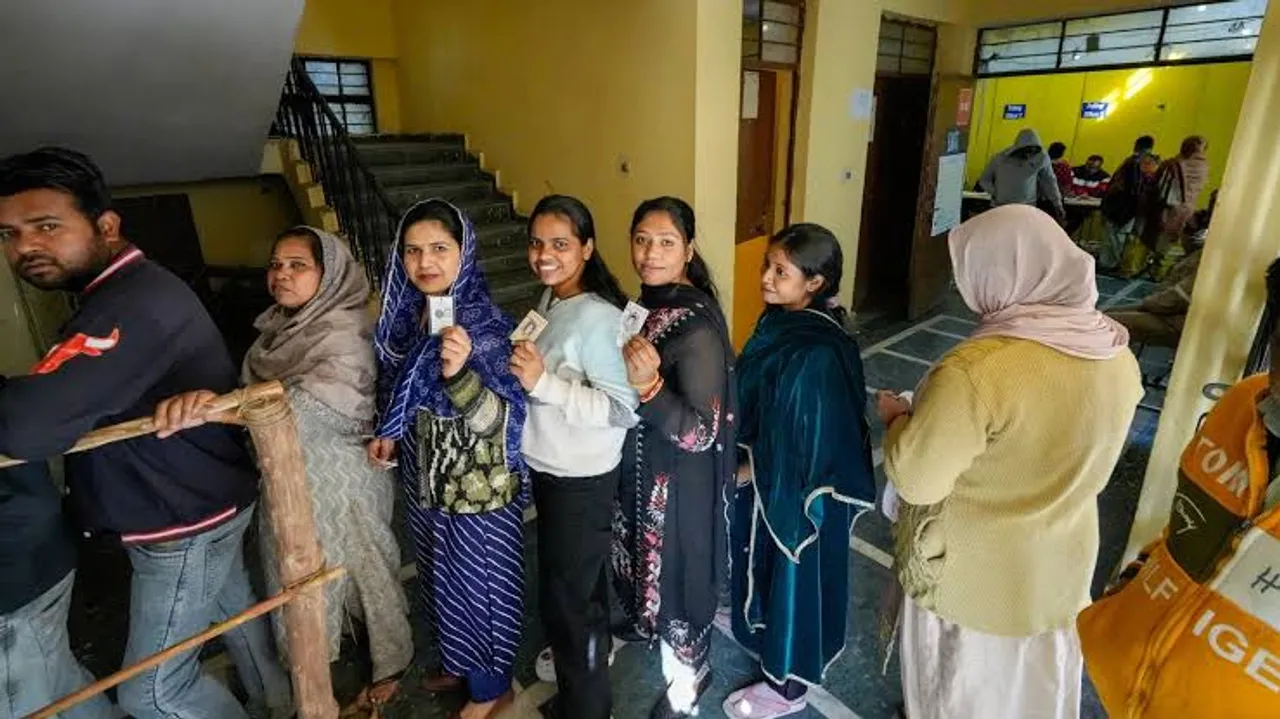 Delhi Polls: Voting concludes peacefully with nearly 60.42% turnout