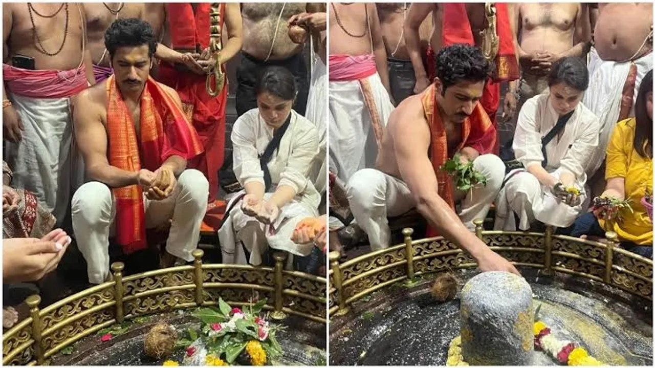 Vicky Kaushal seeks blessings at Shri Grishneshwar Jyotirlinga as Chhaava kicks off Pan-India promotions