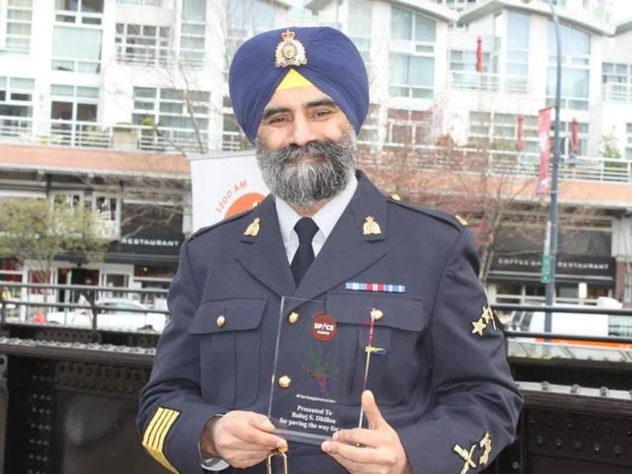 Baltej Dhillon, the first turbaned Sikh to become RCMP officer