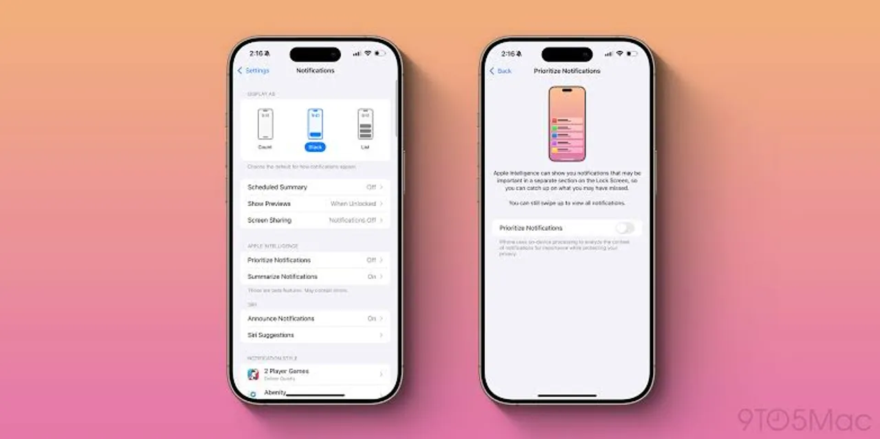 Apple brings priority notifications to iPhone with iOS 18.4