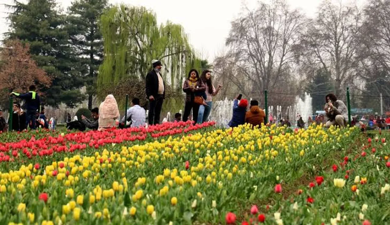 Report: Kashmir received 13 pc of total tourist footfall in J-K from 2021-24