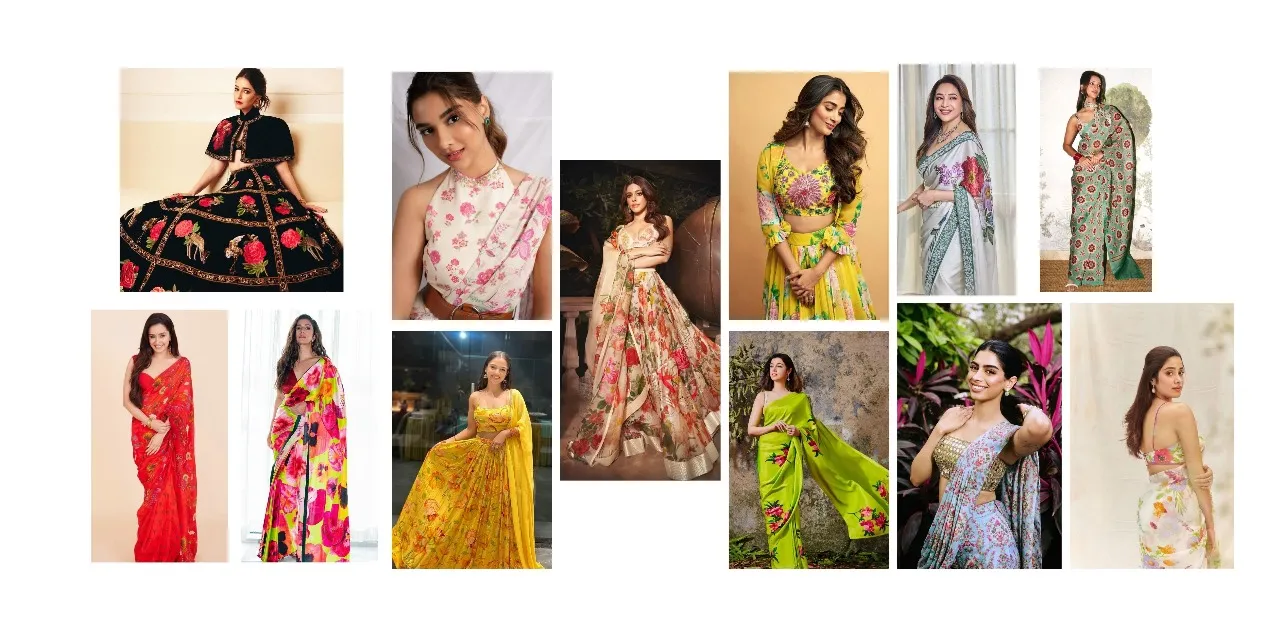 Madhuri Dixit, Triptii Dimri to Nimrat Kaur: Top 12 B-Town Actresses Slaying the Floral Fashion Game