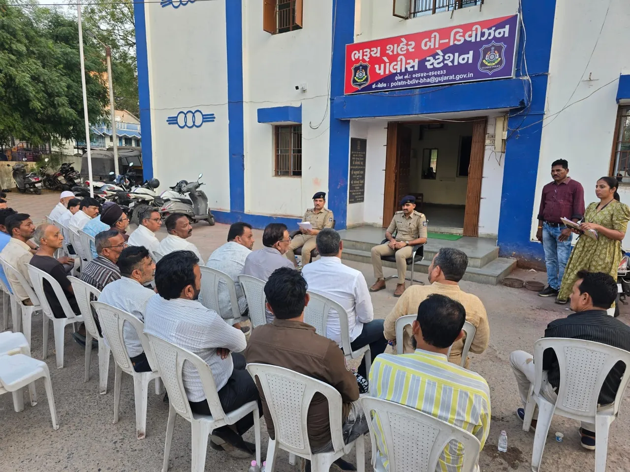 Bharuch: Peace Committee Meeting Held at B Division Police Station ahead of Ram Navami