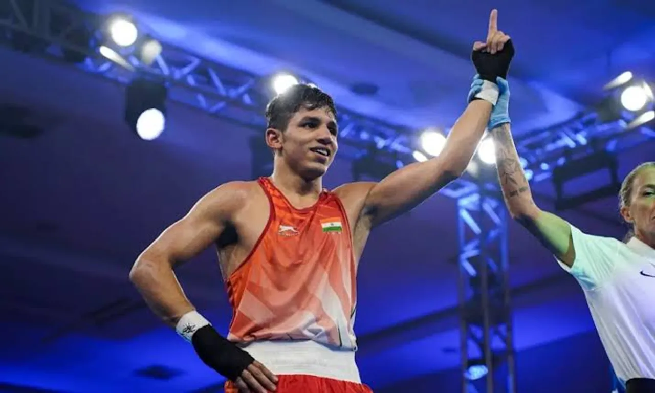 Hitesh becomes 1st Indian boxer to reach Boxing World Cup 2025 final