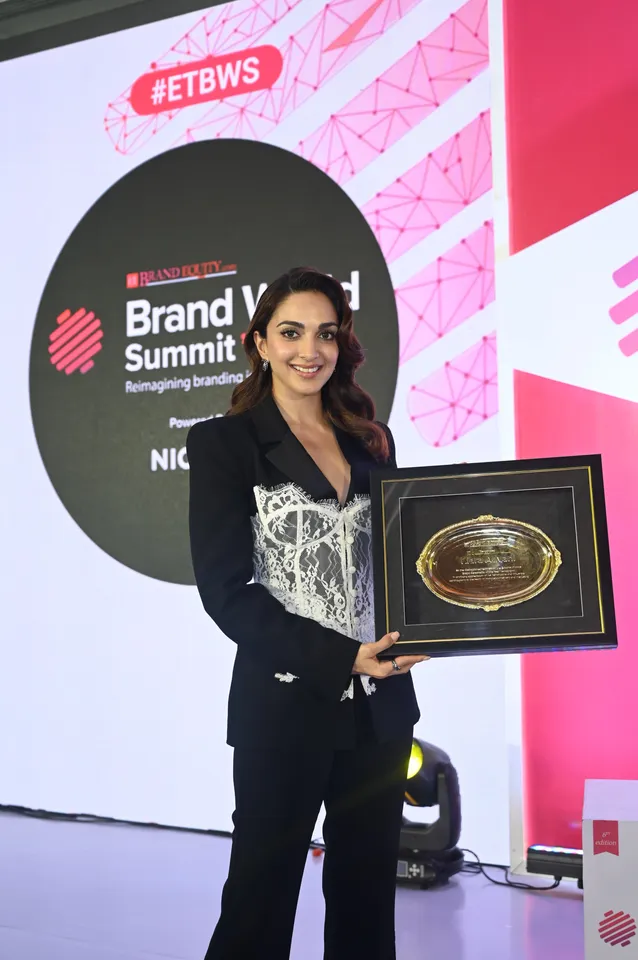 Kiara Advani crowned brand personality of the year