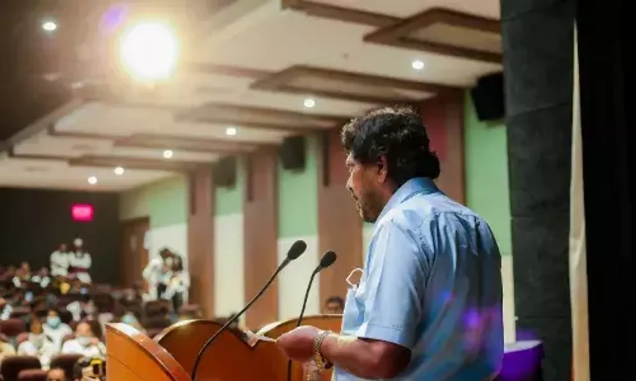 Chhatra Sansad school of Leadership interaction with Ramdas Athawale Minister of Social Justice & Empowerment in the Government of India
