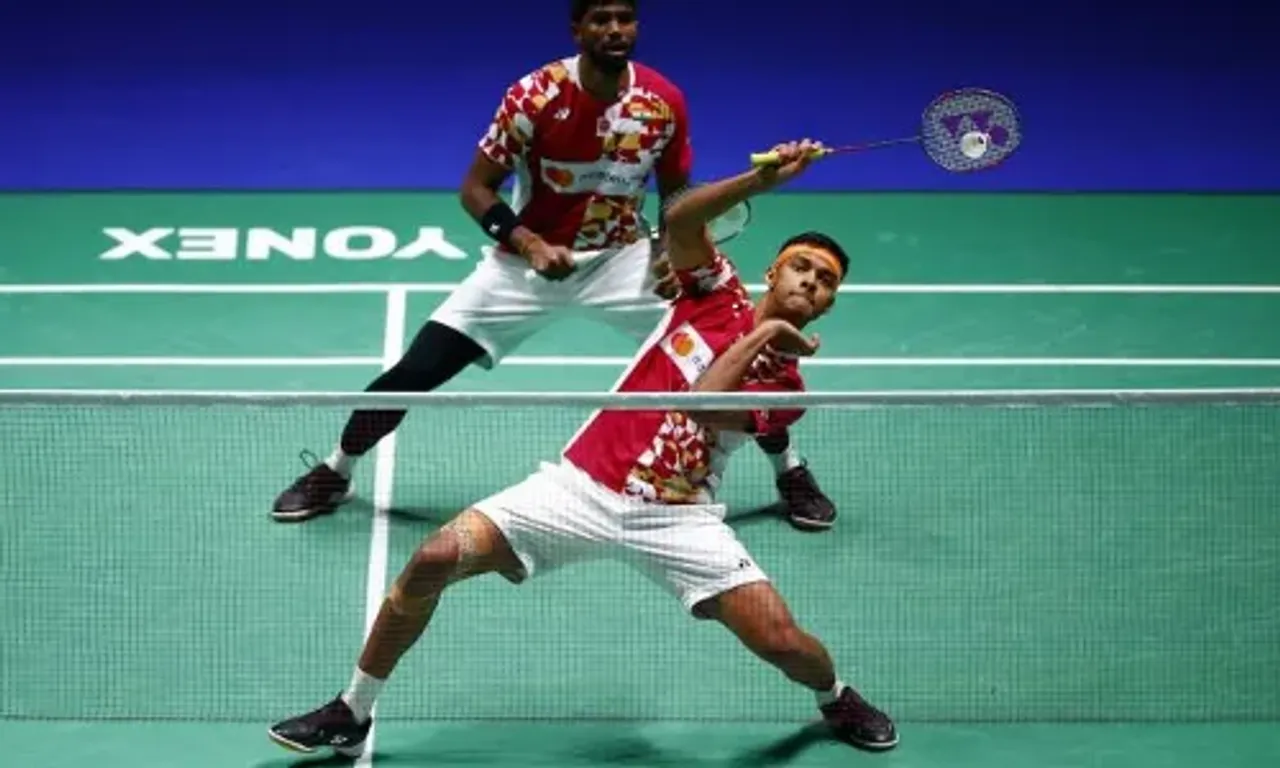 Satwiksairaj Rankireddy and Chirag Shetty enter semi-finals of Men's Doubles in China Masters Badminton tournament