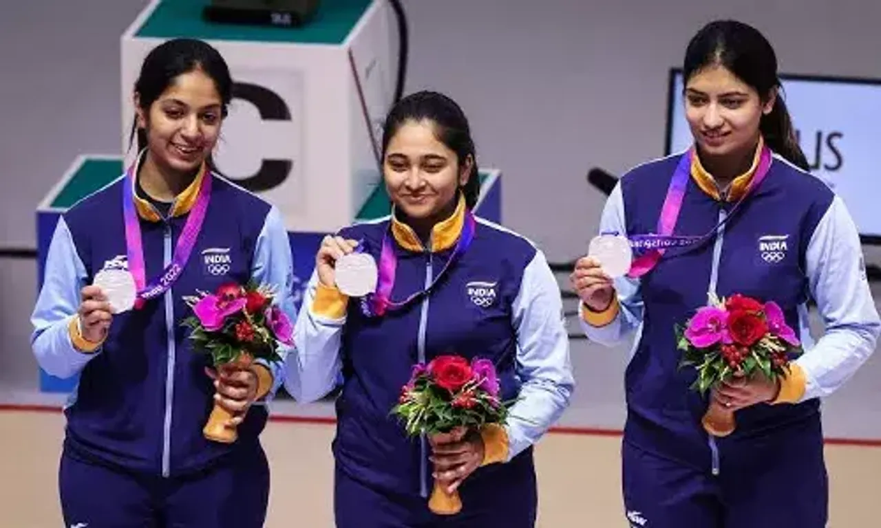 India accumulates overall tally of 24 medals- 6 gold, 8 silver & 10 bronze in Asian Games 2023