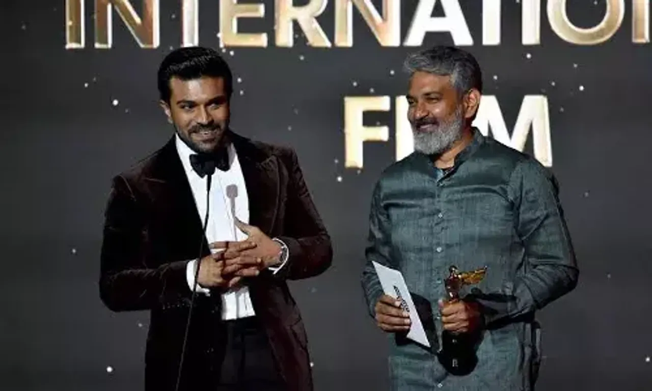 SS Rajamouli's 'RRR' wins four trophies at HCA Film Awards