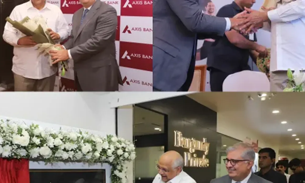 Gujarat Chief Minister Bhupendra Patel inaugurates Axis Bank’s 5000th branch in Ahmedabad