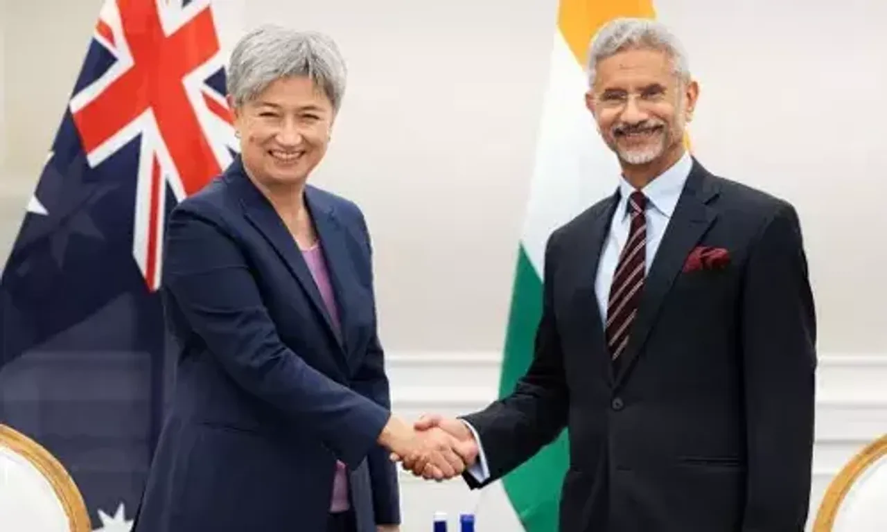 EAM Dr S Jaishankar holds 14th Foreign Ministerial Framework Dialogue with his Australian counterpart Penny Wong in New Delhi