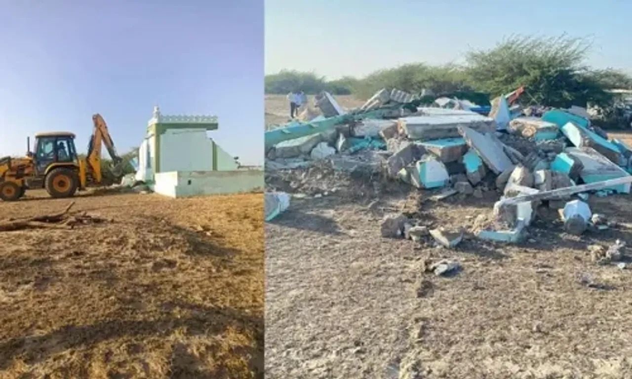 Gujarat: Government bulldozes 2 dargahs in Kutch, encroachment removal campaign intensifies