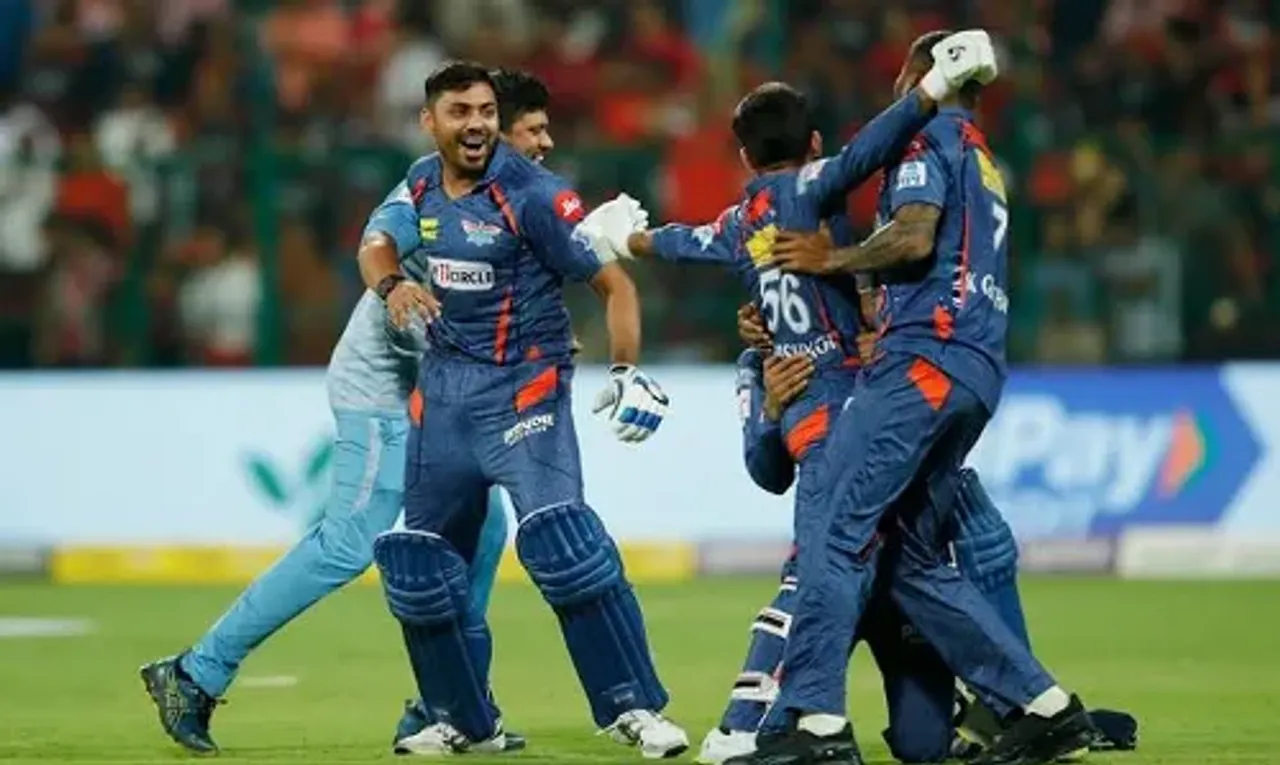 IPL Cricket: Lucknow Super Giants beat Royal Challengers Bangalore