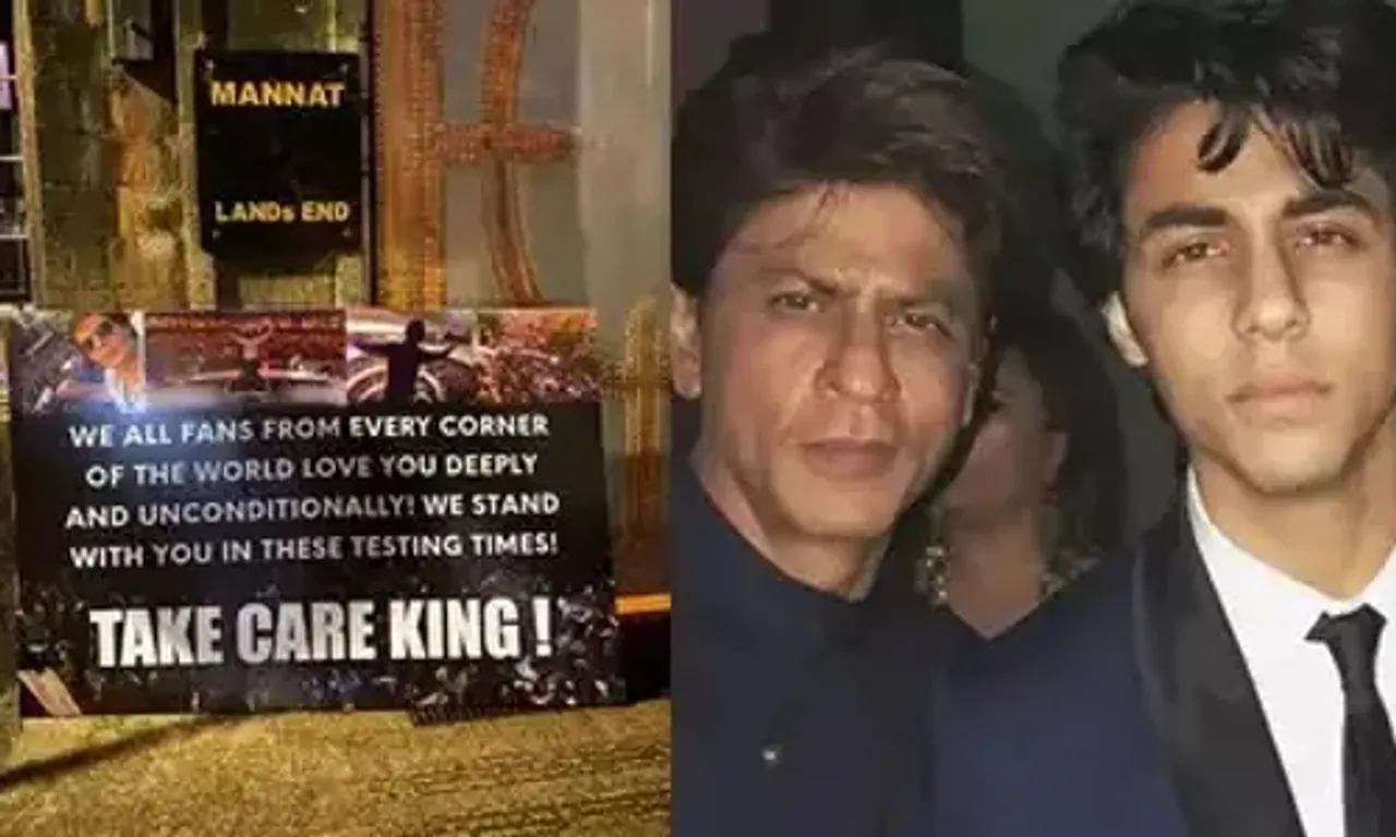 'Take care King': Shah Rukh's fans drop messages of support outside Mannat