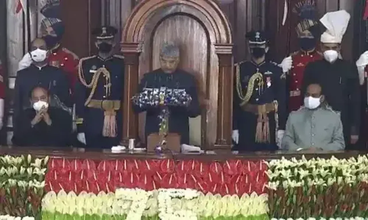 Ram Nath Kovind, President of India, addresses joint session of Parliament