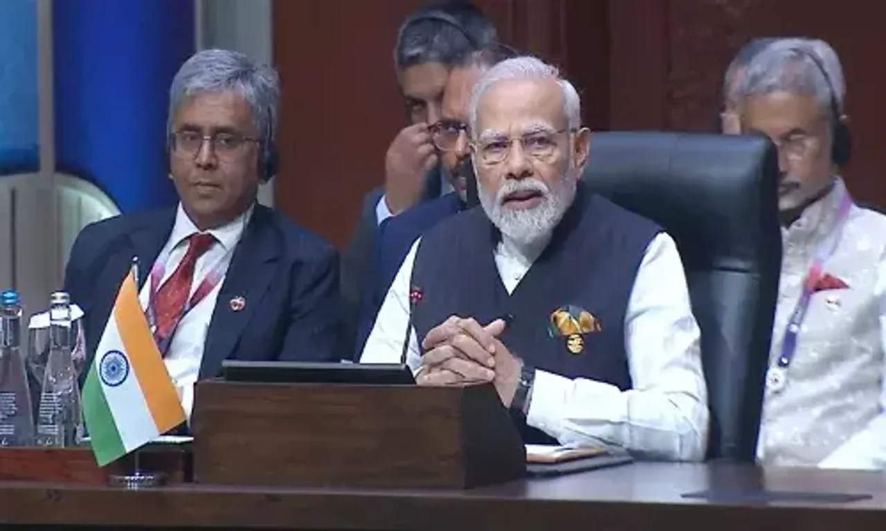 PM Narendra Modi attends ASEAN-India Summit at Jakarta in Indonesia