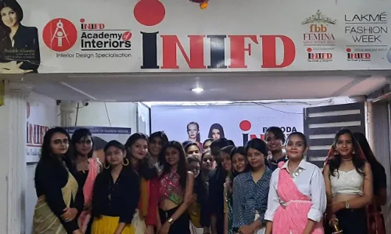 INIFD Baroda celebrate Janmashtami with the theme of Modern Radha and Krishna