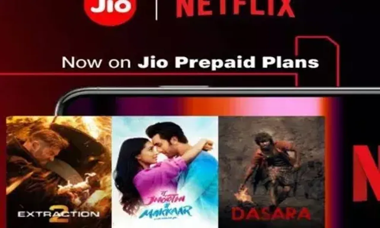 Reliance Jio launches Netflix subscription on prepaid plans