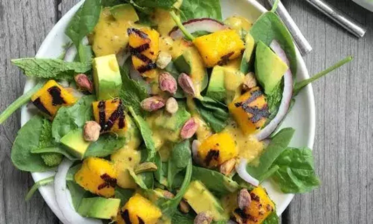 Mango Cheese and Avocado Salad Recipe